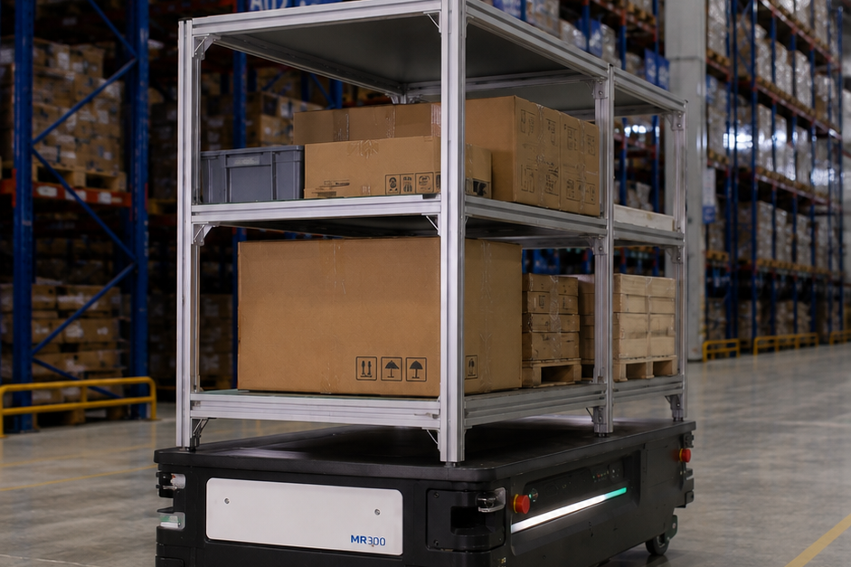 AGV automated guided vehicle material handling