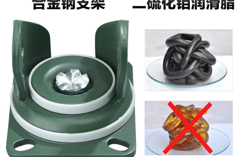 wear resistant caster materials comparison