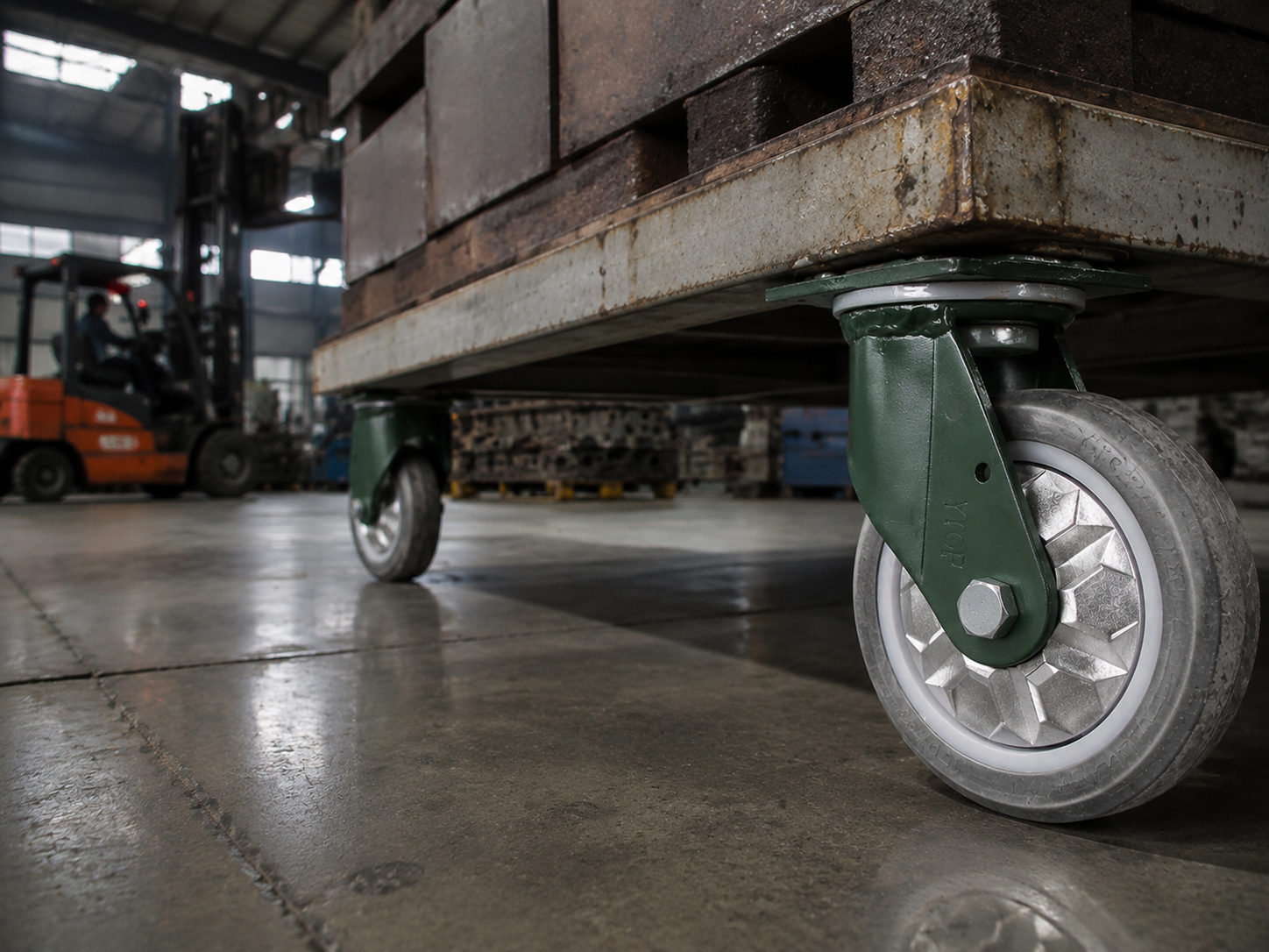 industrial cast iron caster wheel advantages